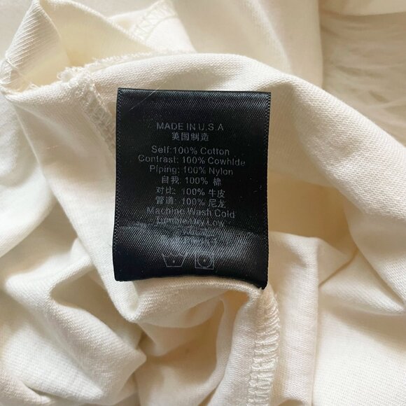 Rhude X The Webster Vintage White Miami Formula 1 Grand Prix Cotton T-Shirt - Picture 6 of 6